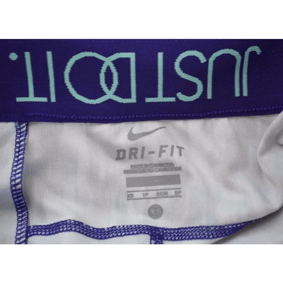 📦 NEW Women Size Small NIKE Dri-Fit Relay Cropped Running Tights 744773-582 - Picture 2 of 8
